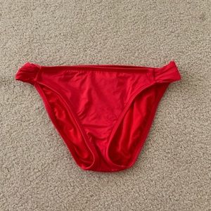 Target Red Bikini bottoms